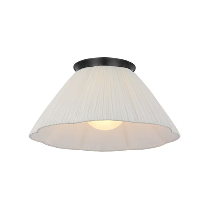 Bradley Flush Mount Ceiling Light in Bronze (18-Inch).