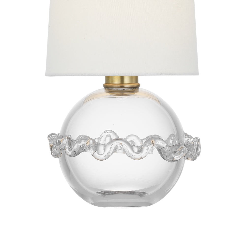 Breslin LED Rechargeable Table Lamp in Detail.