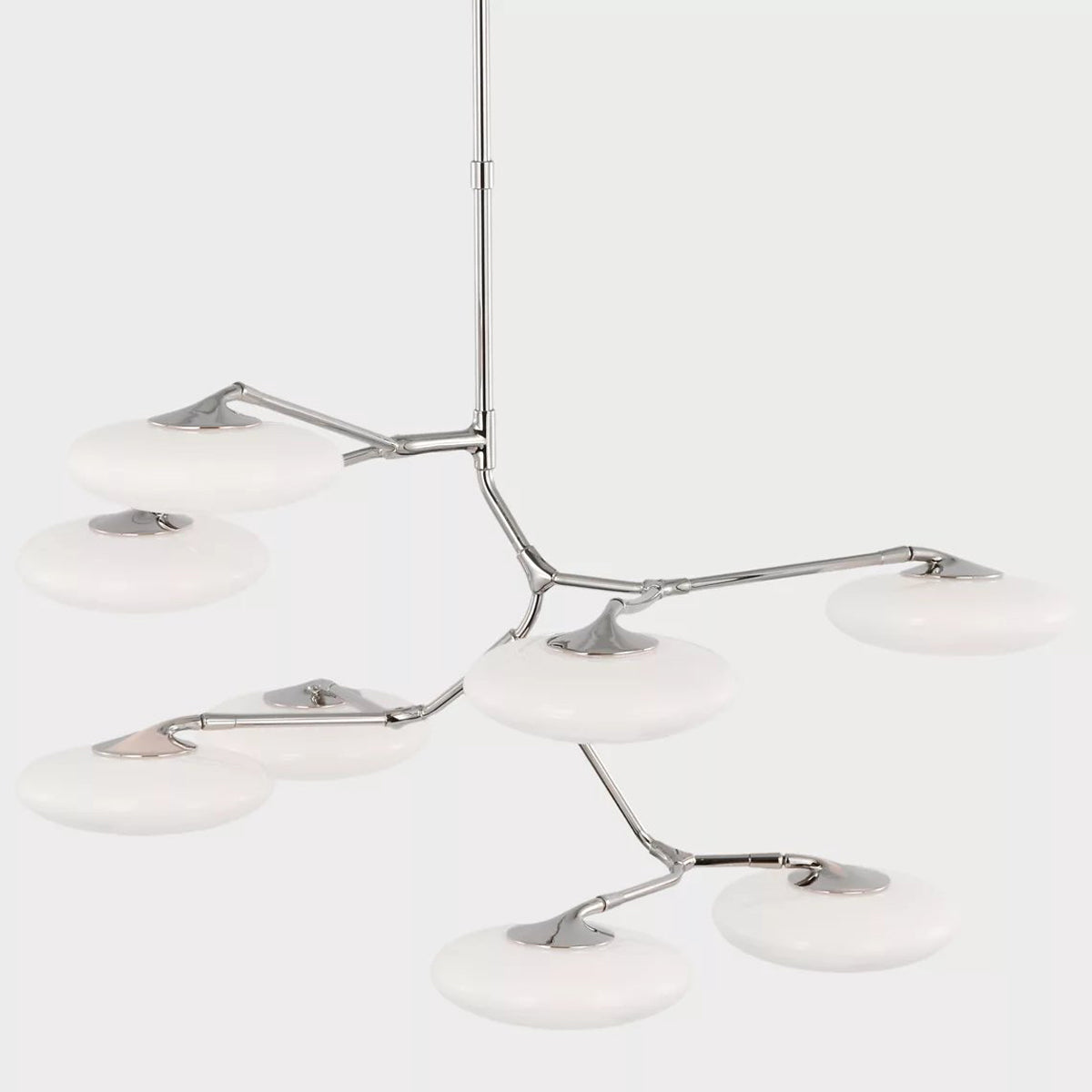 Brindille LED Vertical Chandelier in Detail.
