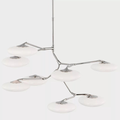 Brindille LED Vertical Chandelier in Detail.