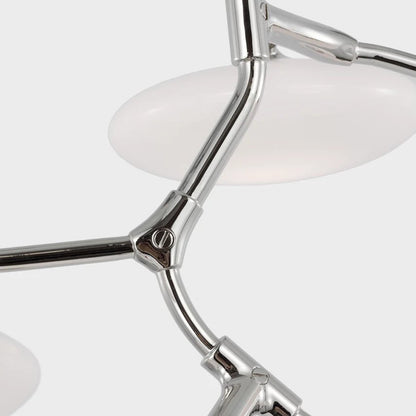 Brindille LED Vertical Chandelier in Detail.