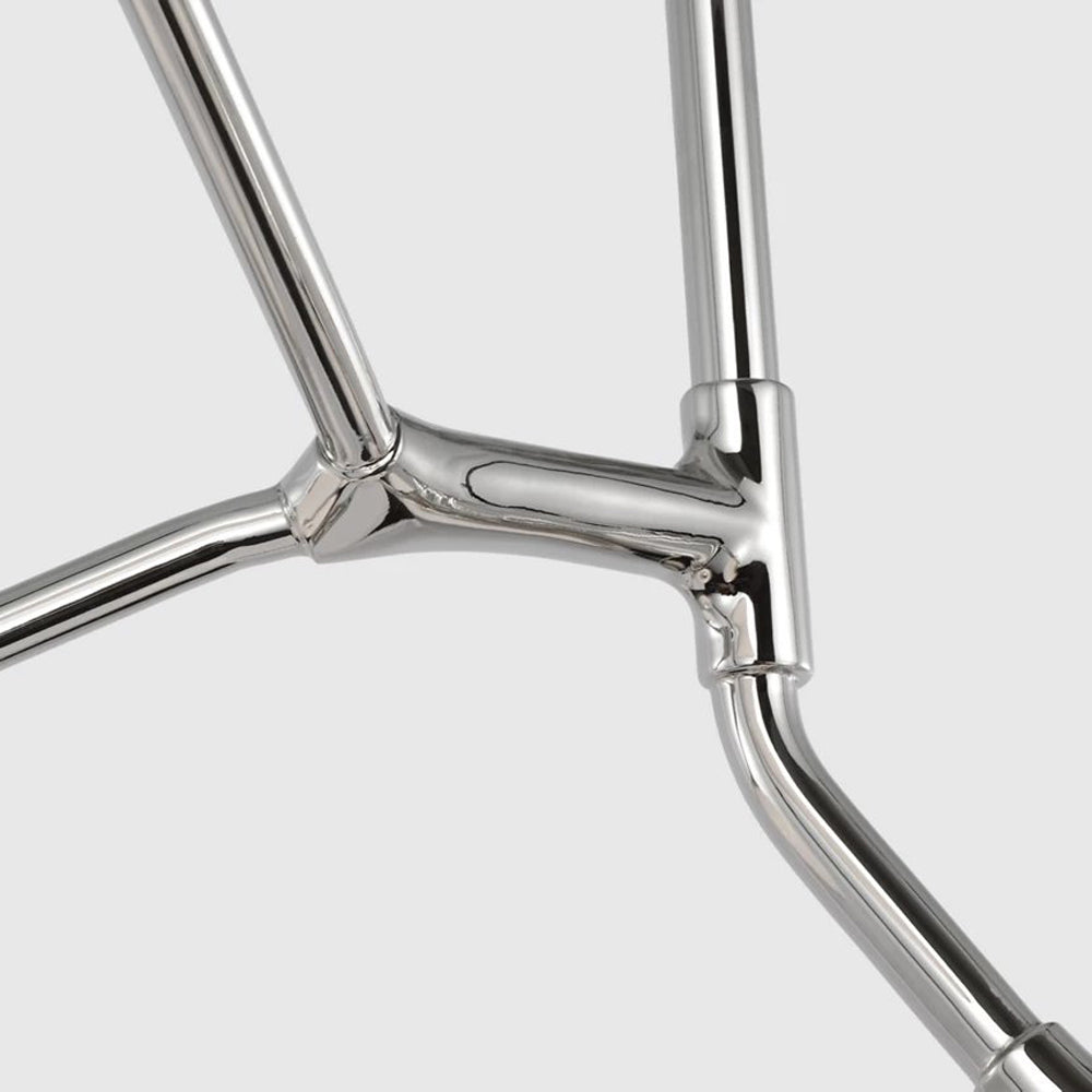 Brindille LED Vertical Chandelier in Detail.