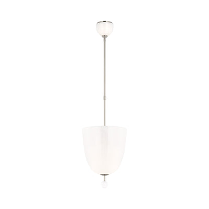 Brisa Pendant Light in Polished Nickel (Up).