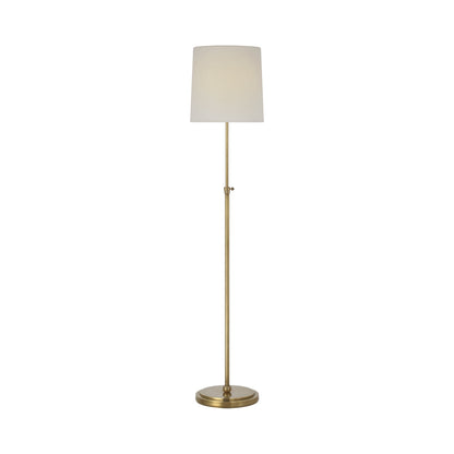 Bryant LED Rechargeable Floor Lamp in Hand-Rubbed Antique Brass.