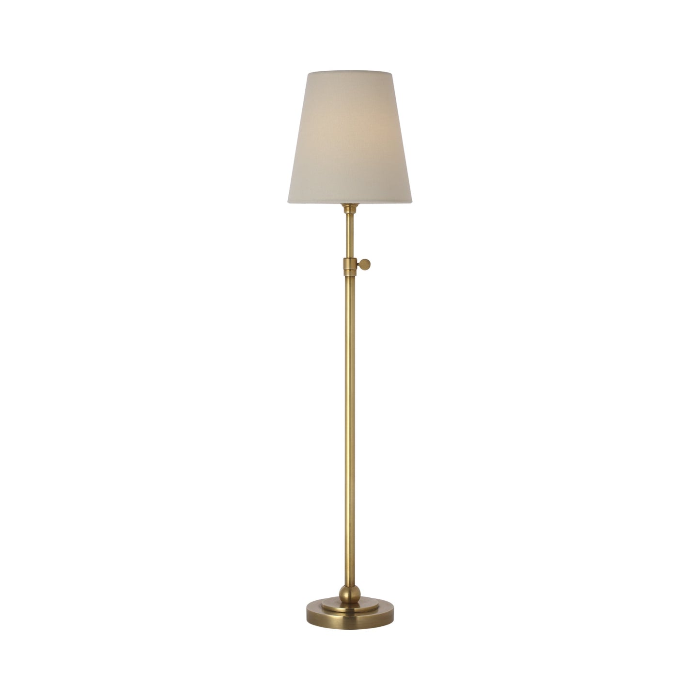 Bryant LED Rechargeable Table Lamp in Hand-Rubbed Antique Brass.