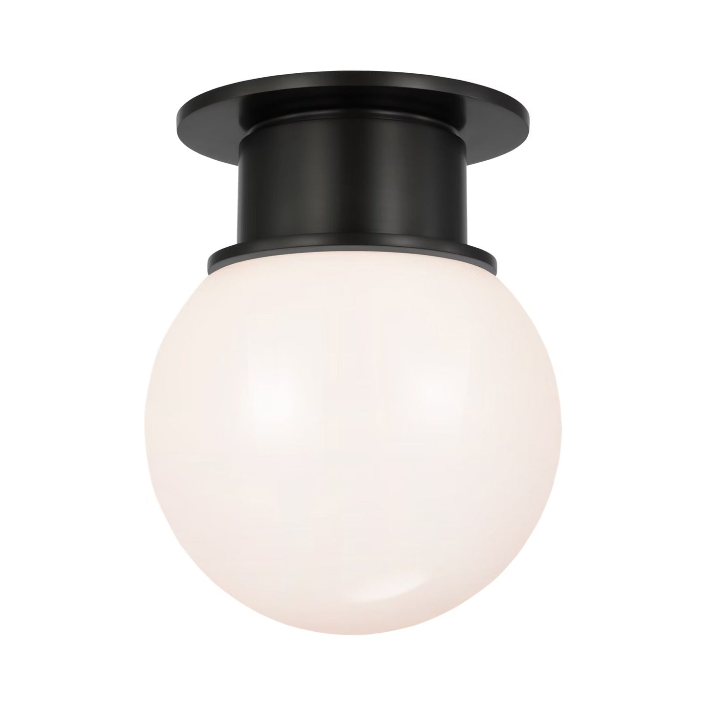 Callan Flush Mount Ceiling Light in Bronze (9-Inch).