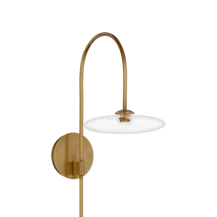 Calvino Arched LED Wall Light in Detail.