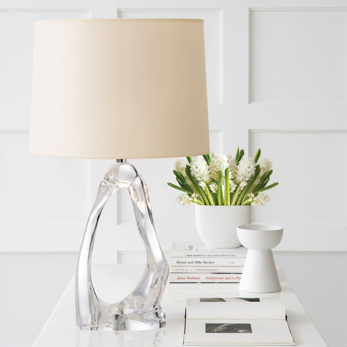 Cannes Table Lamp in living room.