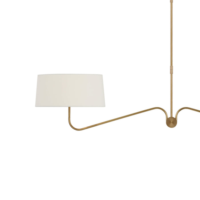 Canto Linear Chandelier in Detail.