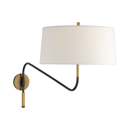 Canto Wall Light in Bronze/Brass (Grande).