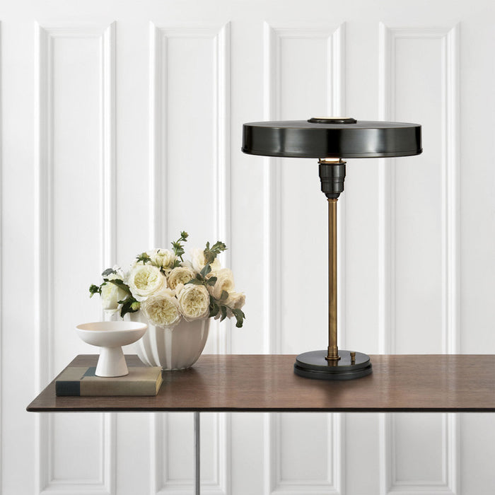 Carlo Table Lamp in living room.
