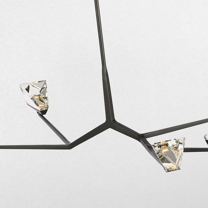 Carraig LED Chandelier in Detail.