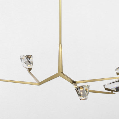 Carraig LED Chandelier in Detail.