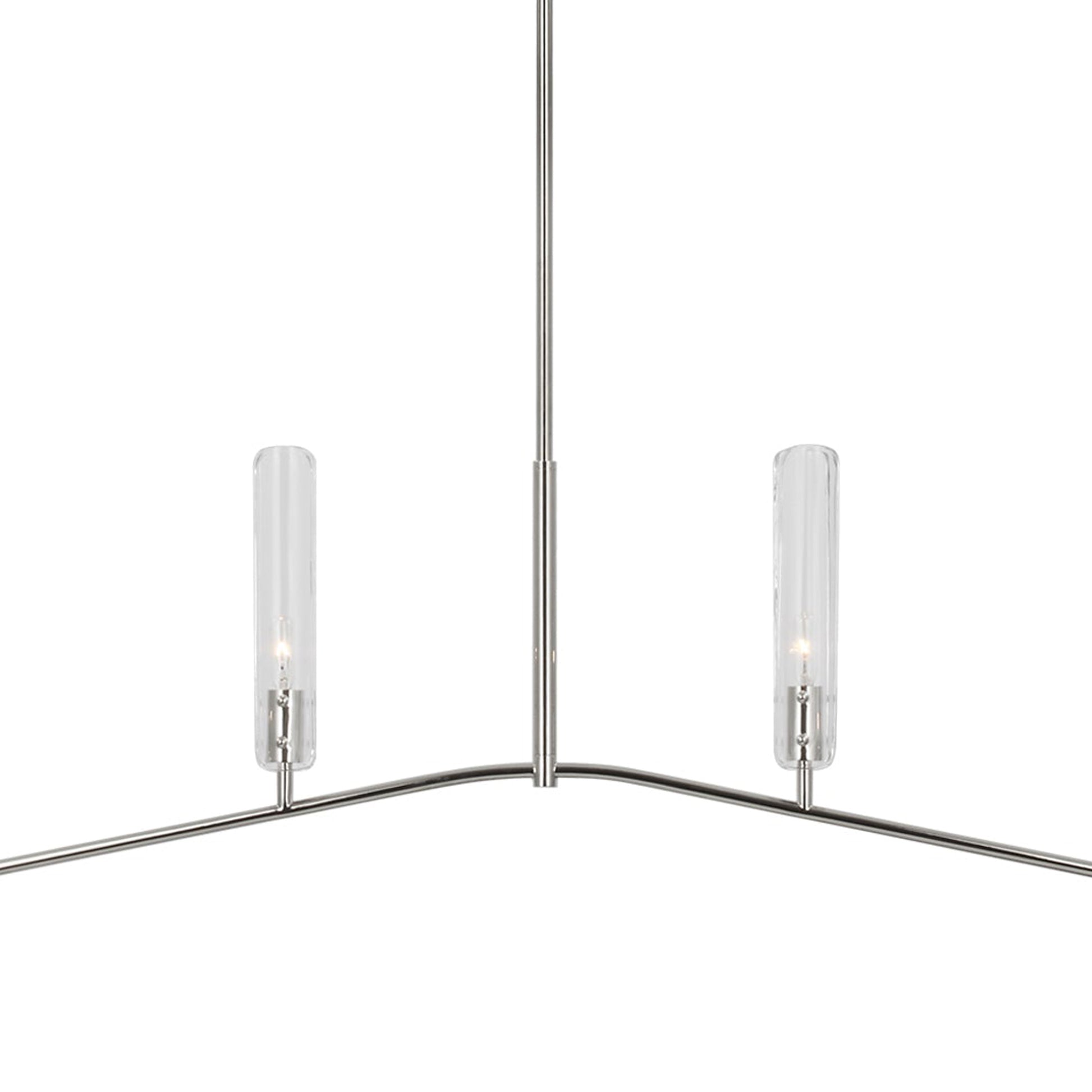 Casoria Linear Chandelier in Detail.