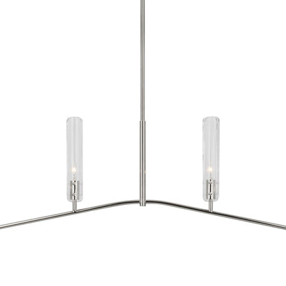 Casoria Linear Chandelier in Detail.