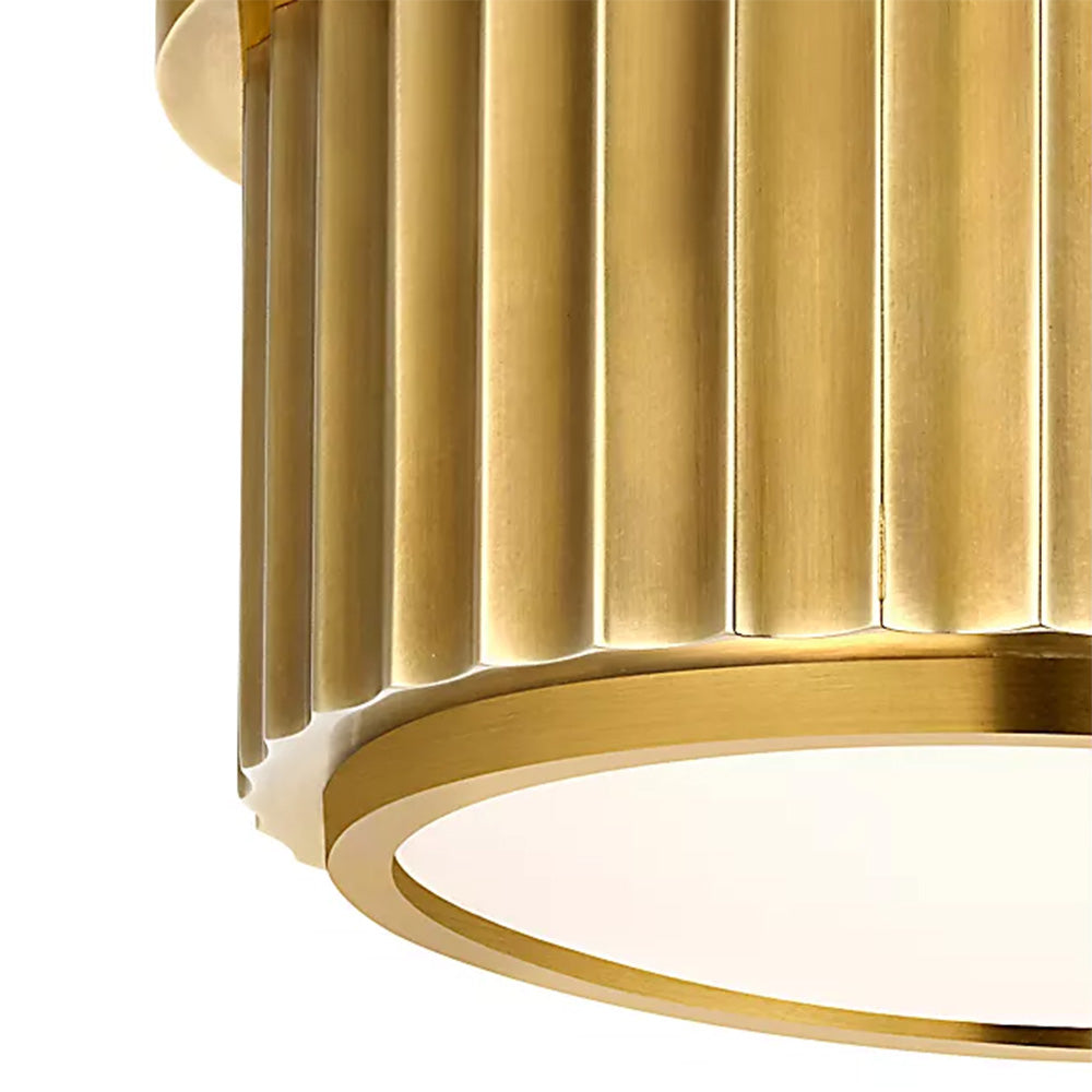 Cavill Solitaire LED Flush Mount Ceiling Light in Detail.
