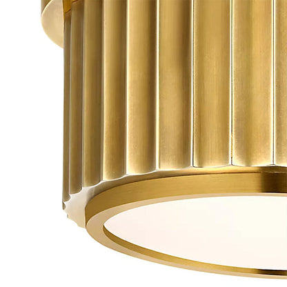 Cavill Solitaire LED Flush Mount Ceiling Light in Detail.