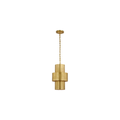 Chalmette Pendant Light in Gild (11-Inch).