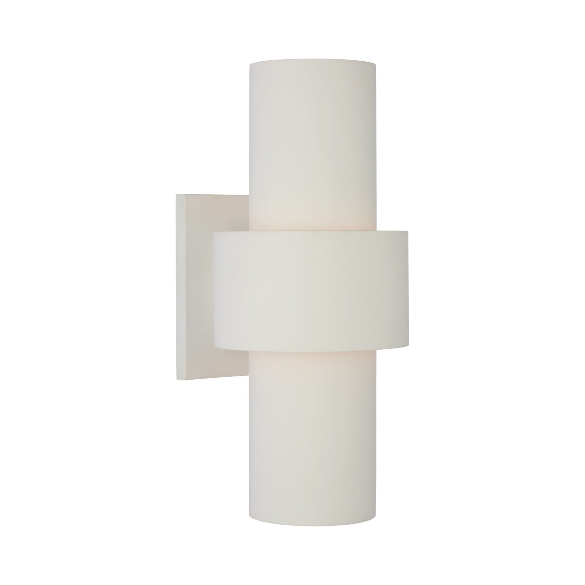 Chalmette Wall Light in Plaster White.