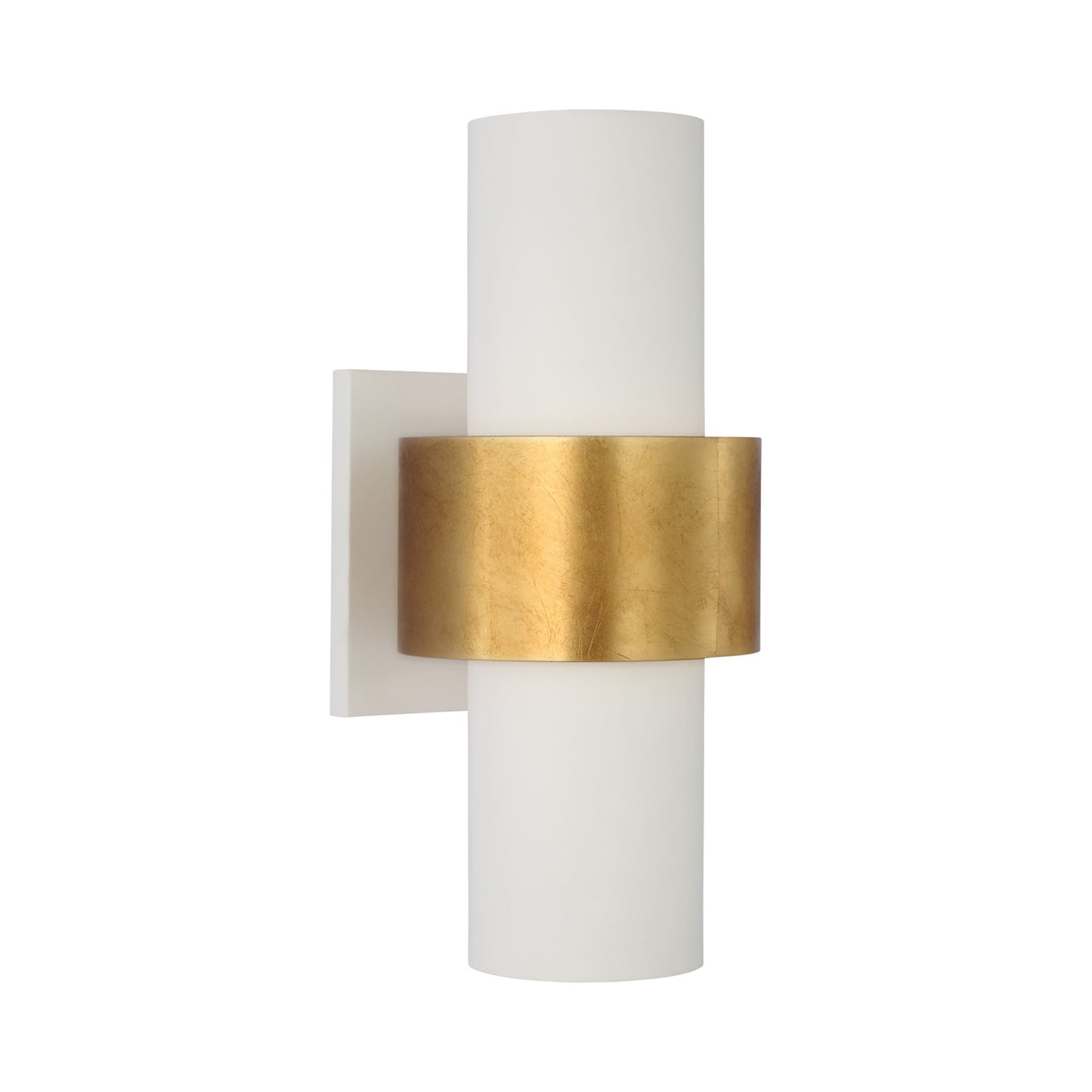 Chalmette Wall Light in Plaster White/Gild.