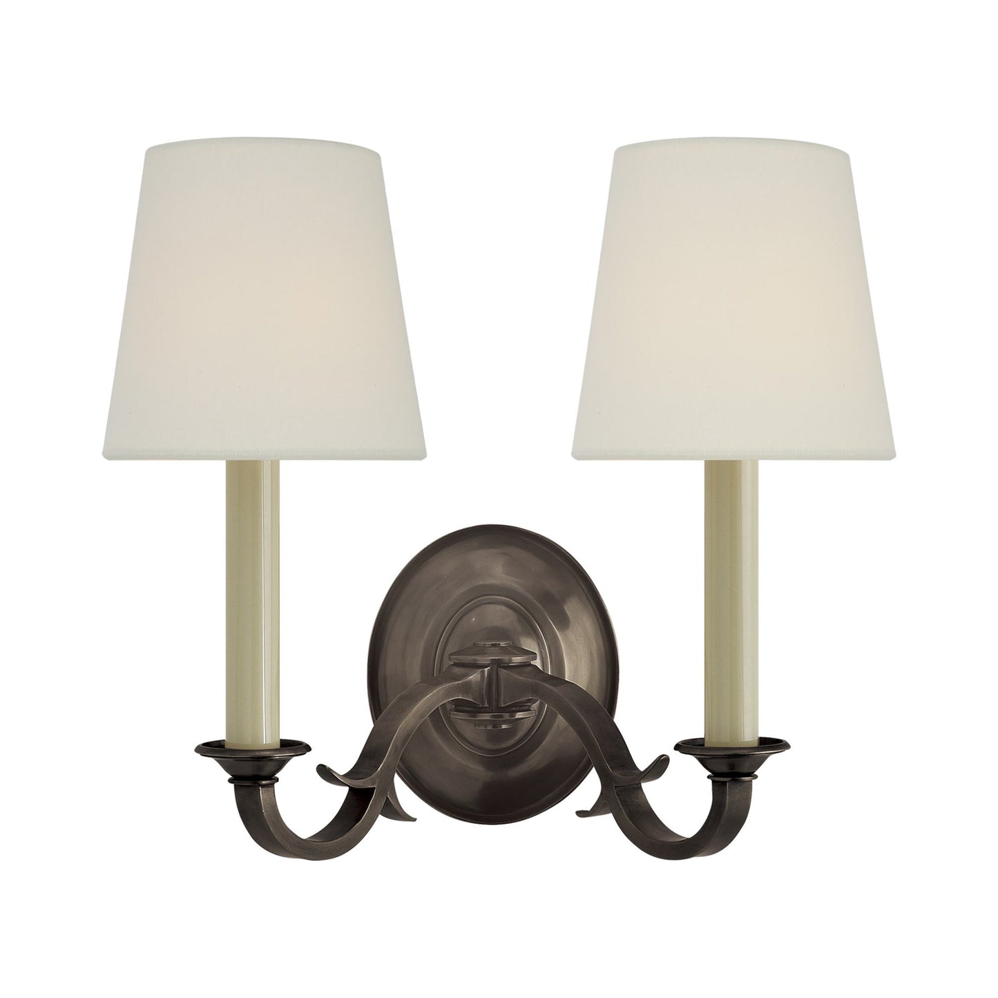 Channing Wall Light in Bronze (2-Light).
