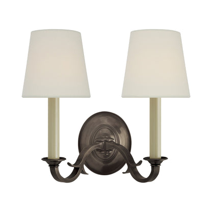 Channing Wall Light in Bronze (2-Light).