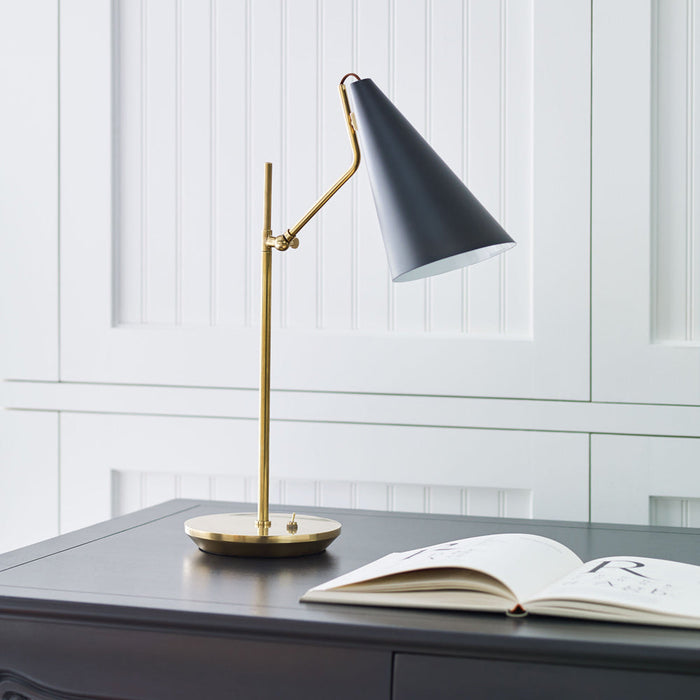 Clemente Table Lamp in living room.