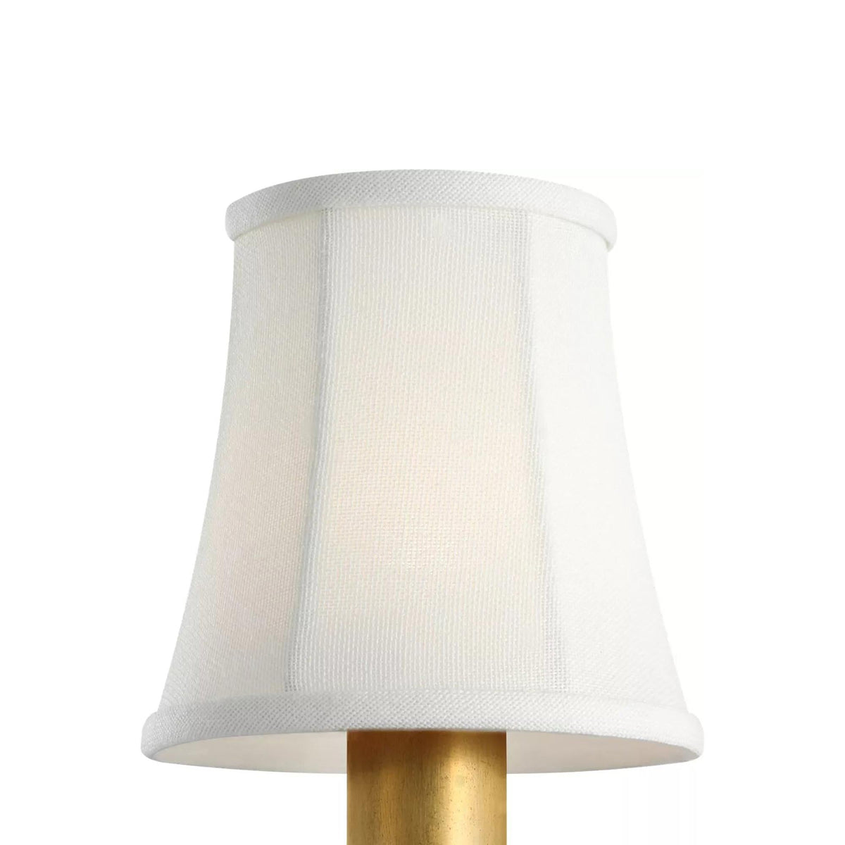 Clip Empire Lamp Shade in Linen Bell (4-Inch).