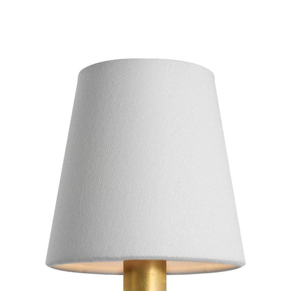 Clip Empire Lamp Shade in Linen (4.25-Inch).
