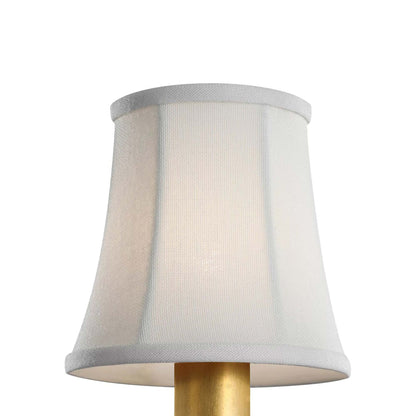 Clip Empire Lamp Shade in Linen Soft (4.25-Inch).