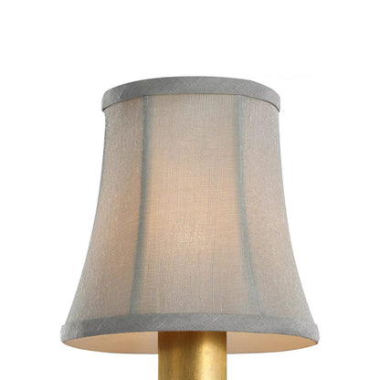 Clip Empire Lamp Shade in Mist Silk Soft (4.25-Inch).