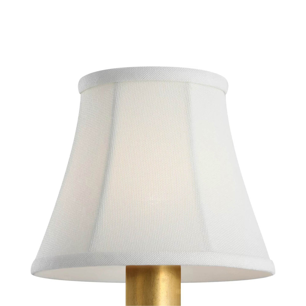 Clip Empire Lamp Shade in Linen Bell (5-Inch).