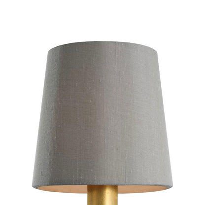 Clip Empire Lamp Shade in Mist Silk (5-Inch).
