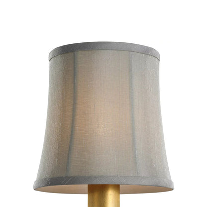 Clip Empire Lamp Shade in Mist Silk Soft (5-Inch).