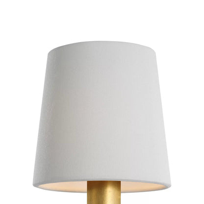 Clip Empire Lamp Shade in Silk (5-Inch).