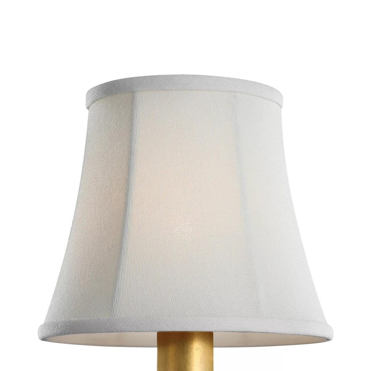 Clip Empire Lamp Shade in Linen Soft (6-Inch).