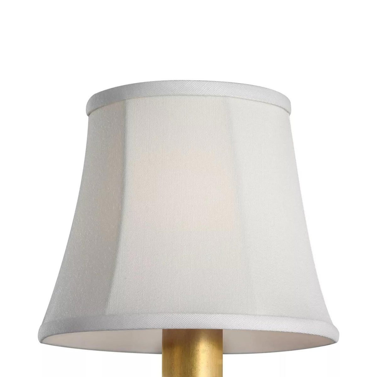 Clip Empire Lamp Shade in Silk Bell (6-Inch).