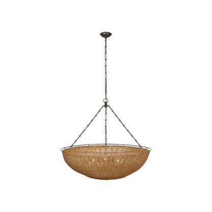 Clovis Chandelier in Aged Iron (X-Large).