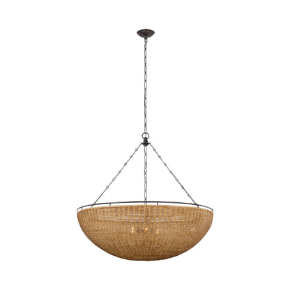 Clovis Chandelier in Aged Iron (Grande).