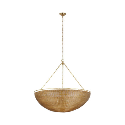 Clovis Chandelier in Antique-Burnished Brass (Grande).