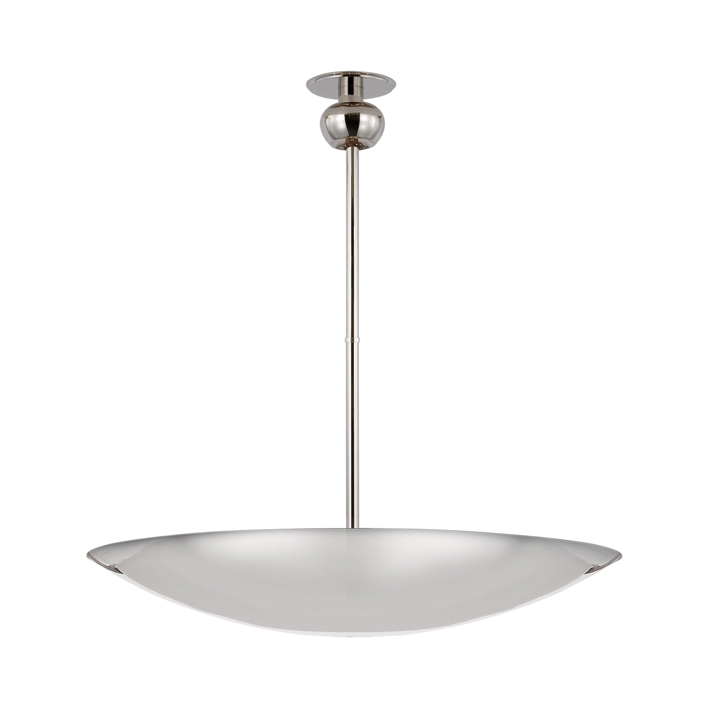 Comtesse Uplight Chandelier in Polished Nickel (Large).