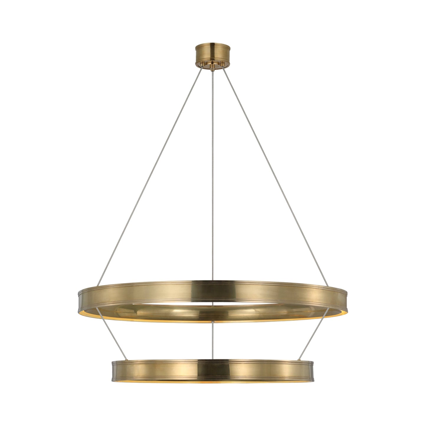 Connery LED Two-Tier Chandelier.