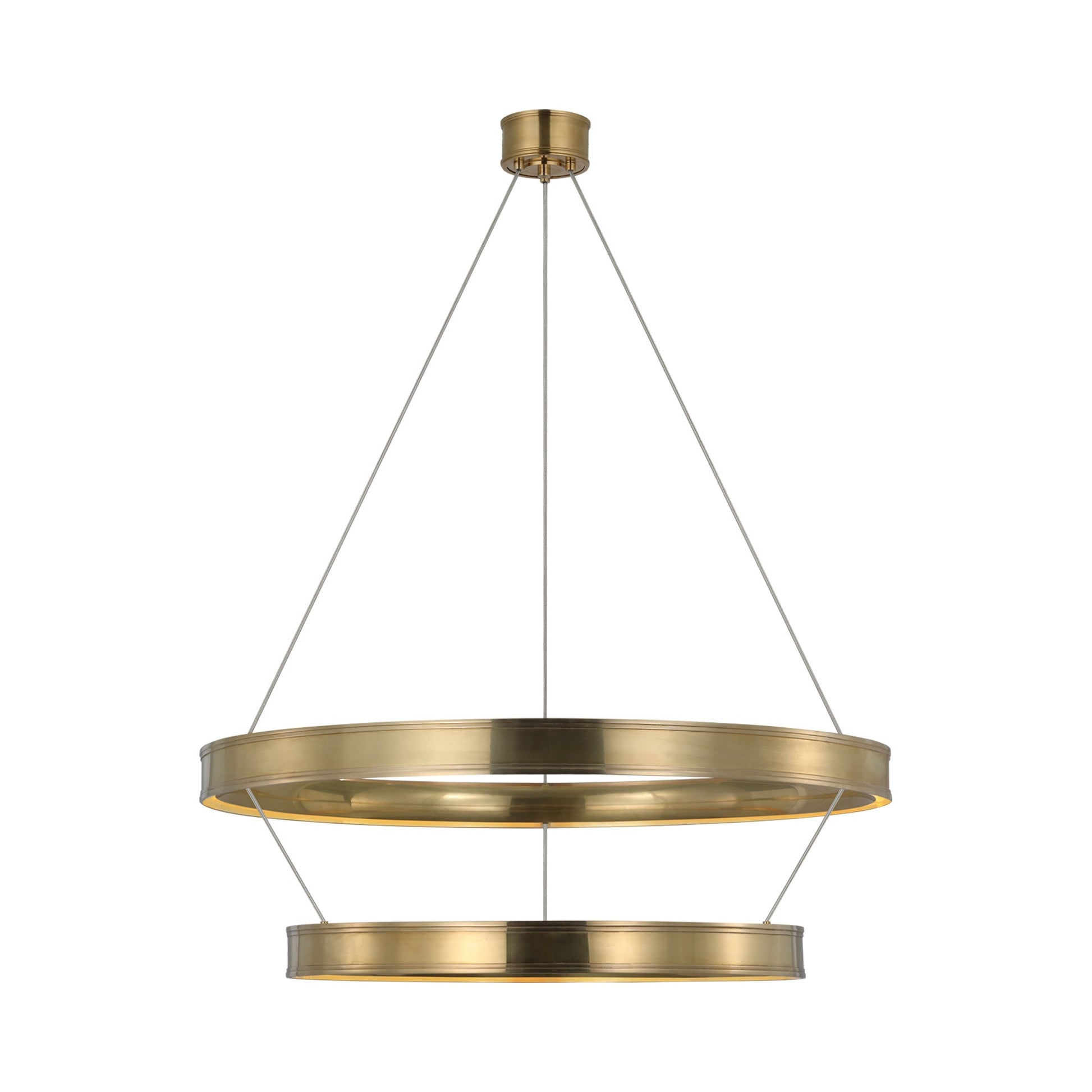 Connery LED Two-Tier Chandelier.