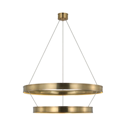 Connery LED Two-Tier Chandelier.