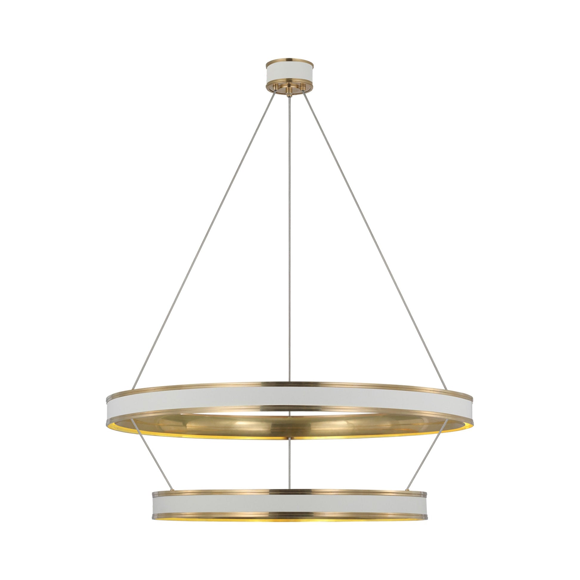 Connery LED Two-Tier Chandelier in Detail.