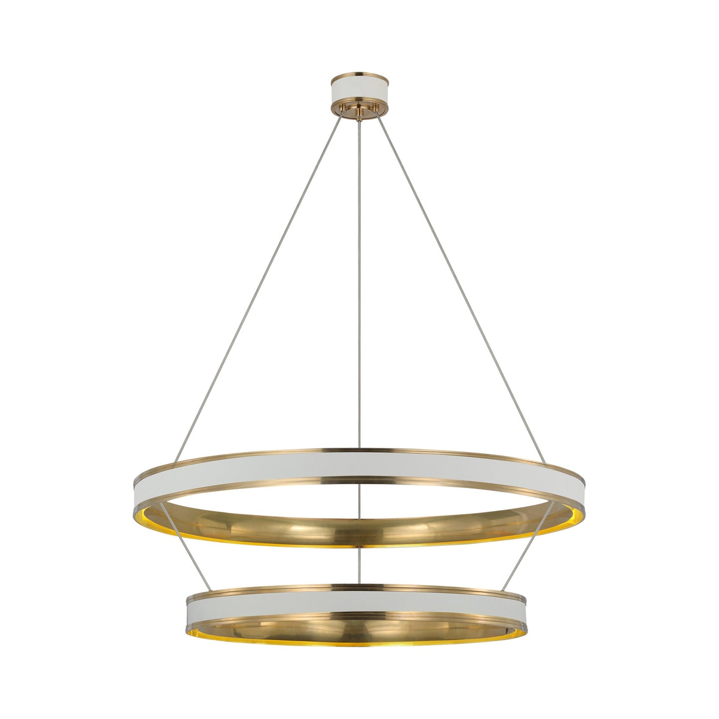 Connery LED Two-Tier Chandelier in Detail.