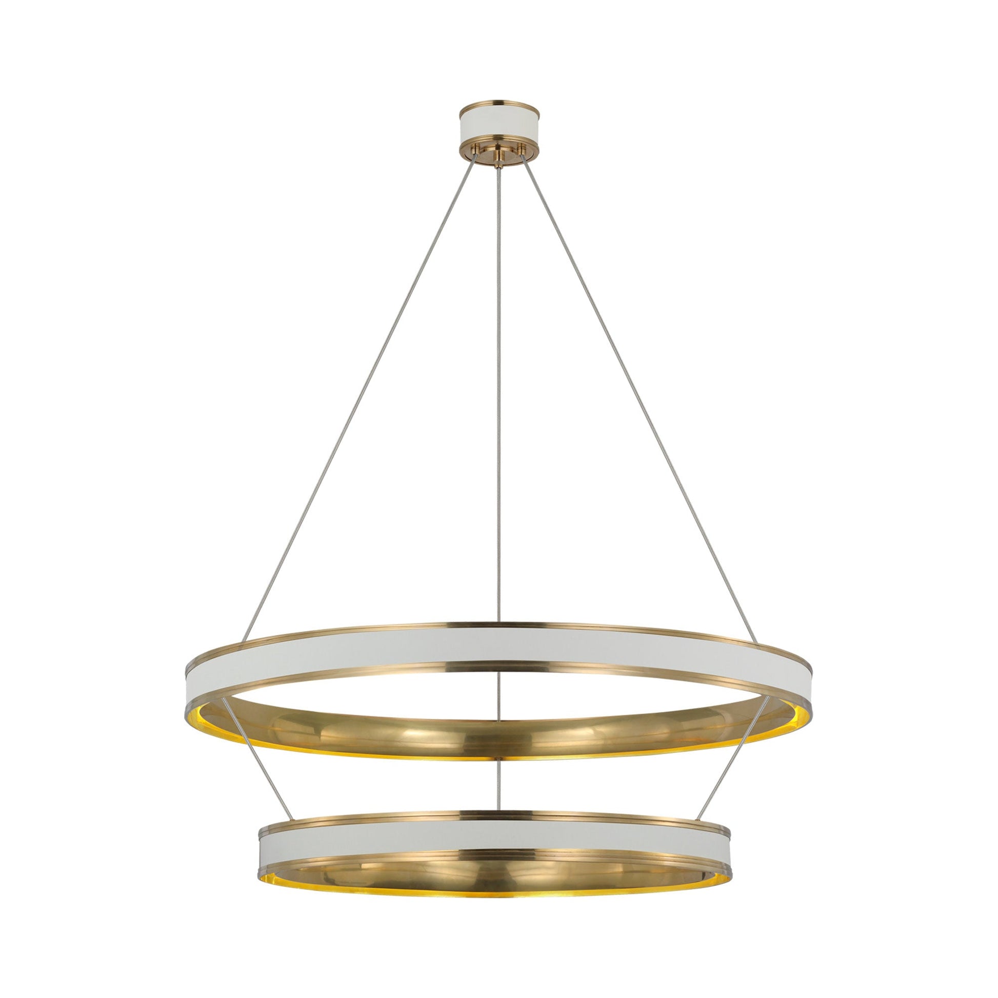 Connery LED Two-Tier Chandelier in Detail.