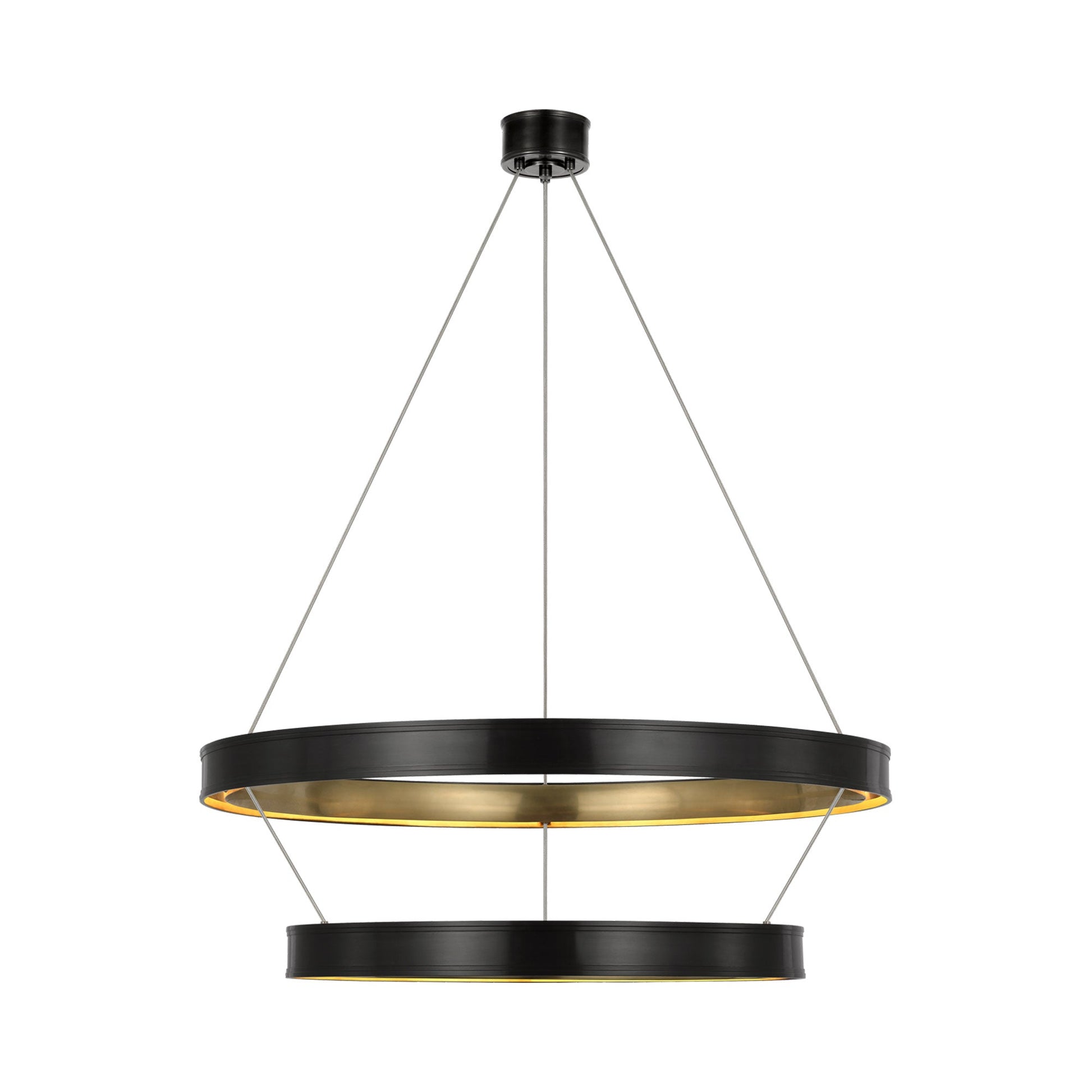 Connery LED Two-Tier Chandelier in Detail.