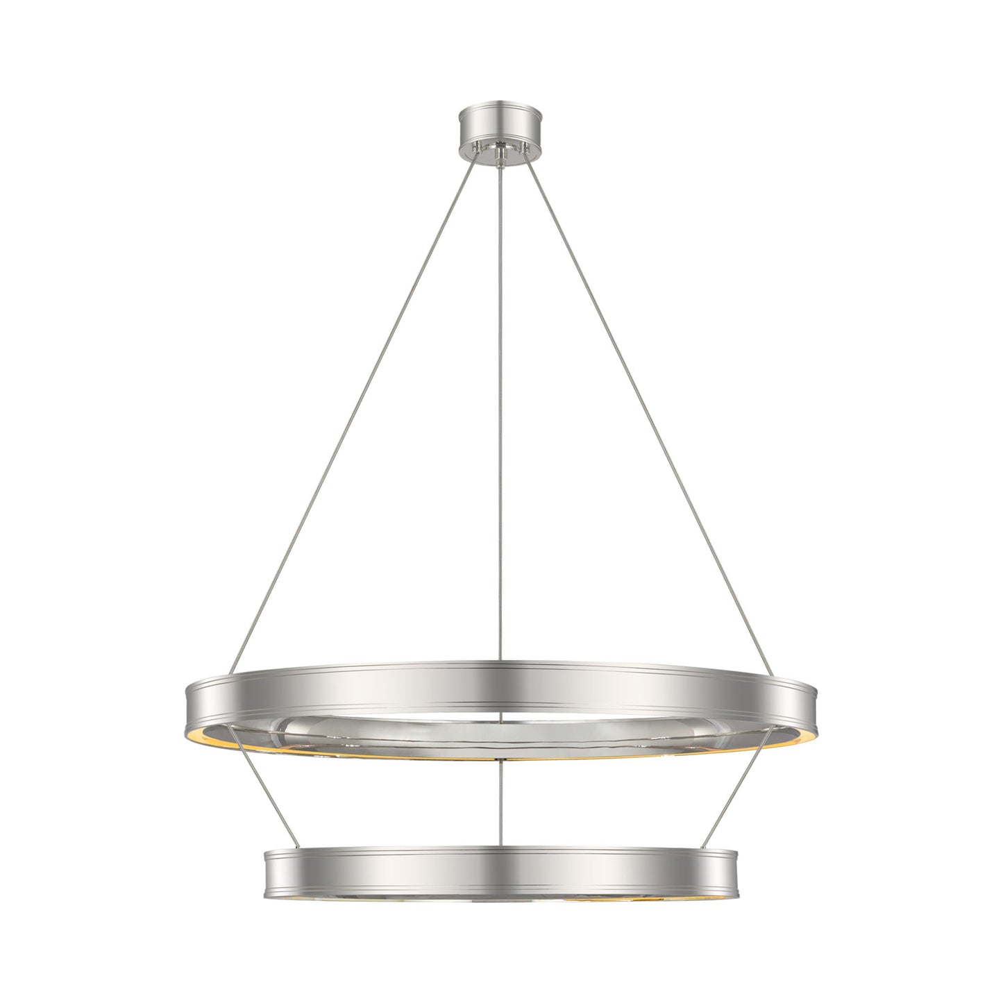 Connery LED Two-Tier Chandelier in Detail.