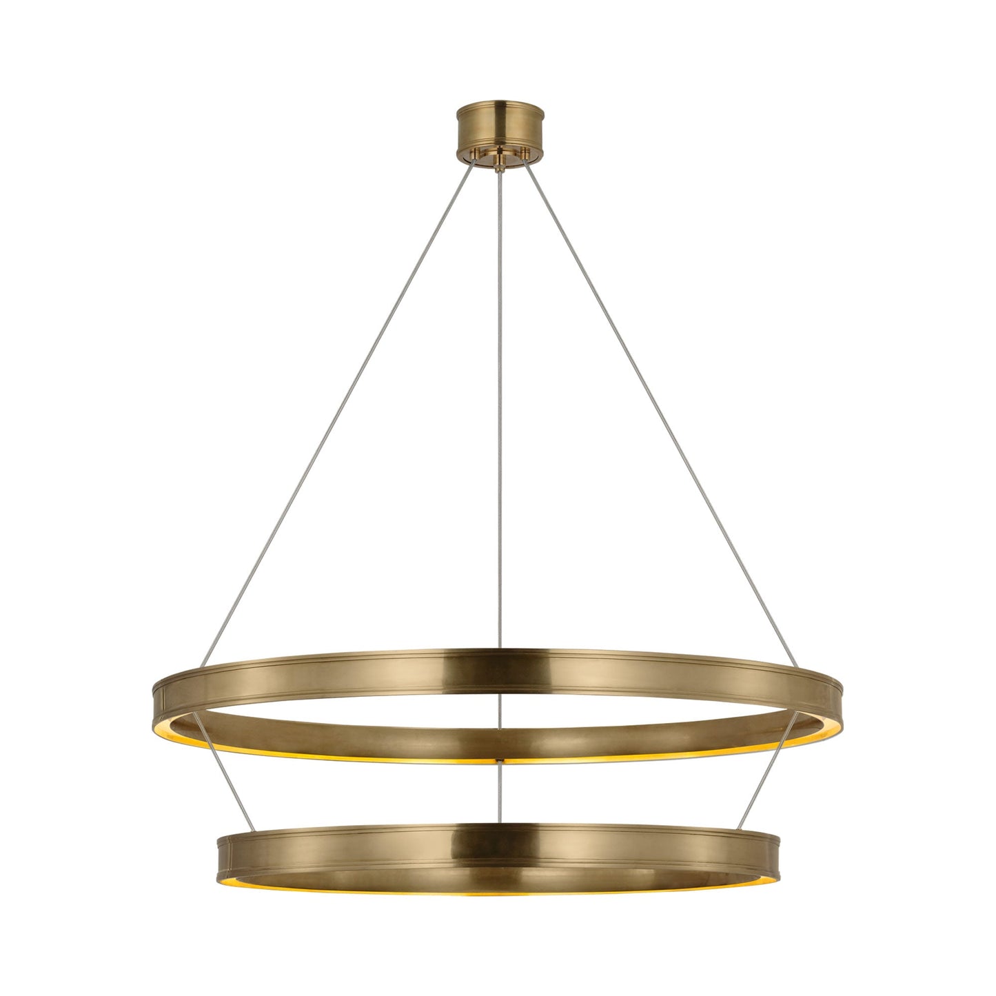 Connery LED Two-Tier Chandelier in Detail.